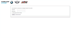 Desktop Screenshot of intranet.dusseldorpbmw.nl