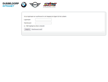 Tablet Screenshot of intranet.dusseldorpbmw.nl